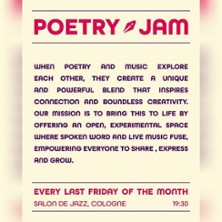 Poetry Jam 30.01.2026 Salon De Jazz
