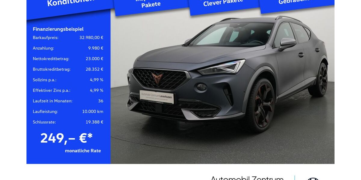 Cupra Formentor 21.483 km 32.980 &euro; Leverkusen 51379