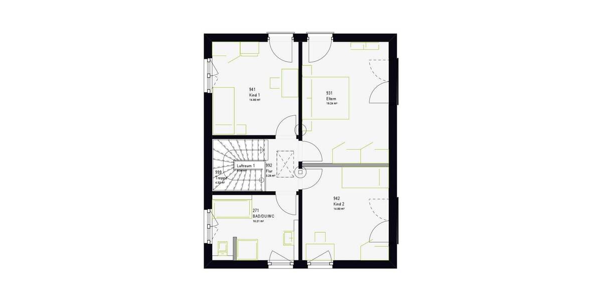 Einfamilienhaus Bergheim Niederaußem - 6 Zimmer, 125 m&sup2;, 441.498&euro; | Angebot:26788231