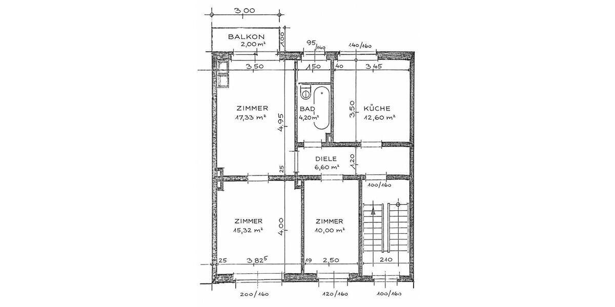 Etagenwohnung Bonn Dottendorf - 3 Zimmer, 67 m&sup2;, 925&euro; | Angebot:26318704