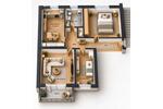 Etagenwohnung Wermelskirchen - 3 Zimmer, 79 m&sup2;, 540&euro; | Angebot:27595083