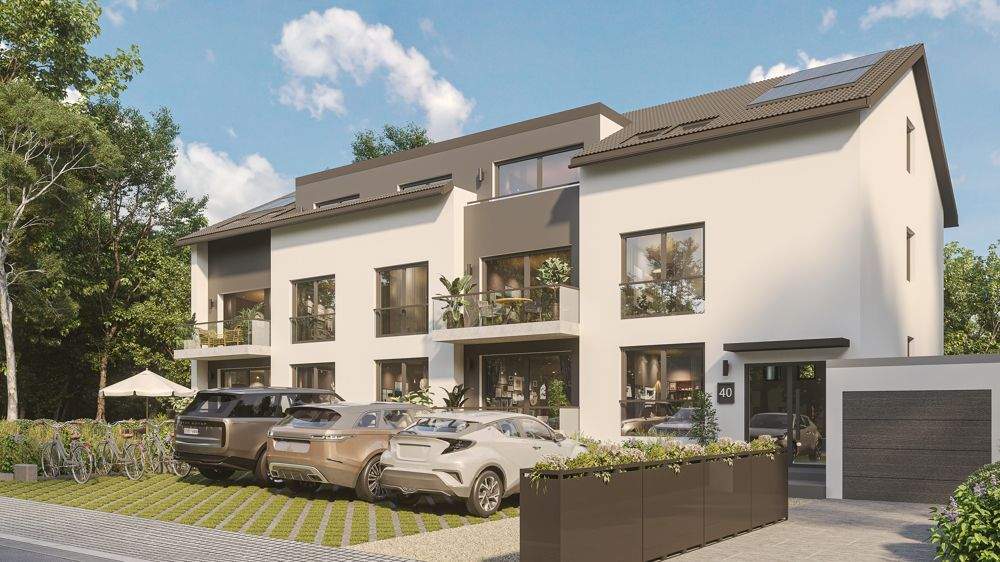 Neubau Top-Energieeffizienz in grüner Stadtrandlage 