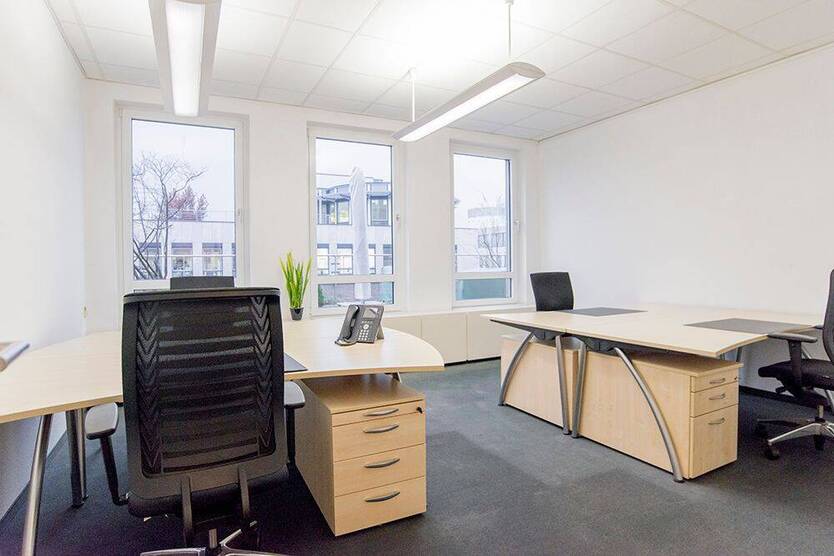 Hochwertiges und voll ausgestattetes Teambüro am Seestern - All-in-Miete