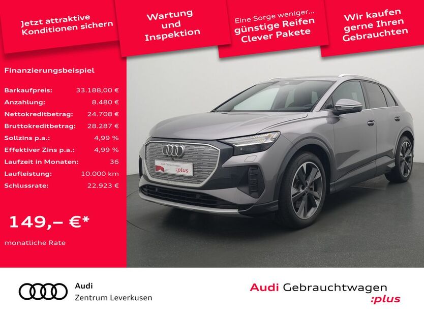 Audi Q4 e-tron 57.256 km 33.188 € Leverkusen 51373
