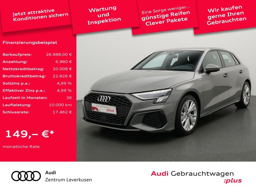 Audi A3 68.792 km 26.980 € Leverkusen 51373
