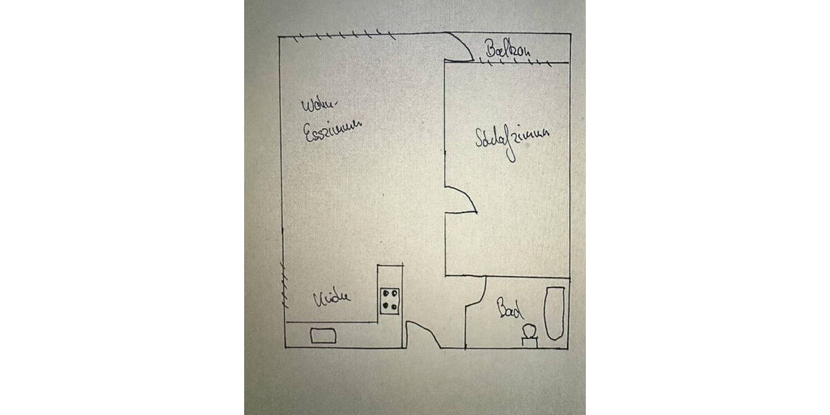 Etagenwohnung Bonn Pützchen - 2 Zimmer, 47 m&sup2;, 218.000&euro; | Angebot:26203901