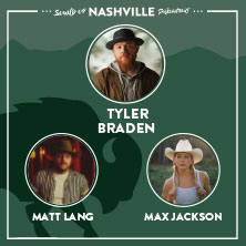 Sound of Nashville präsentiert - Tyler Braden, Matt Lang, Max Jackson 10.03.2026 Club Bahnhof Ehrenfeld