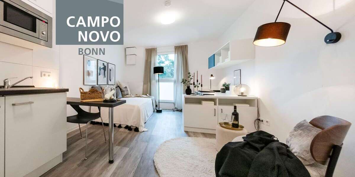 Etagenwohnung Bonn Bonn-Zentrum - 1 Zimmer, 23 m&sup2;, 590&euro; | Angebot:26636646