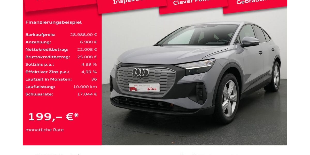 Audi Q4 e-tron 32.453 km 28.988 € Leverkusen 51373
