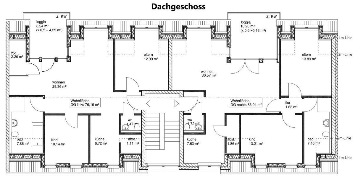 Neue helle Dachgeschoßwohnung mit moderner Heiztechnik im Energiesparhaus Bonn-Endenich - Dachgeschoßwohnung Bonn Dransdorf | Angebot:27302388