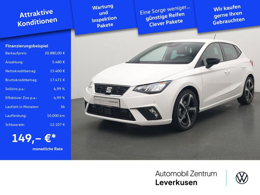 Seat Ibiza 16.203 km 20.180 € Leverkusen 51379