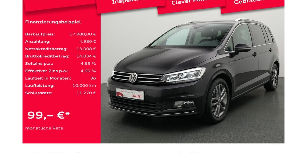 VW Touran 65.200 km 17.988 &euro; Leverkusen 51373