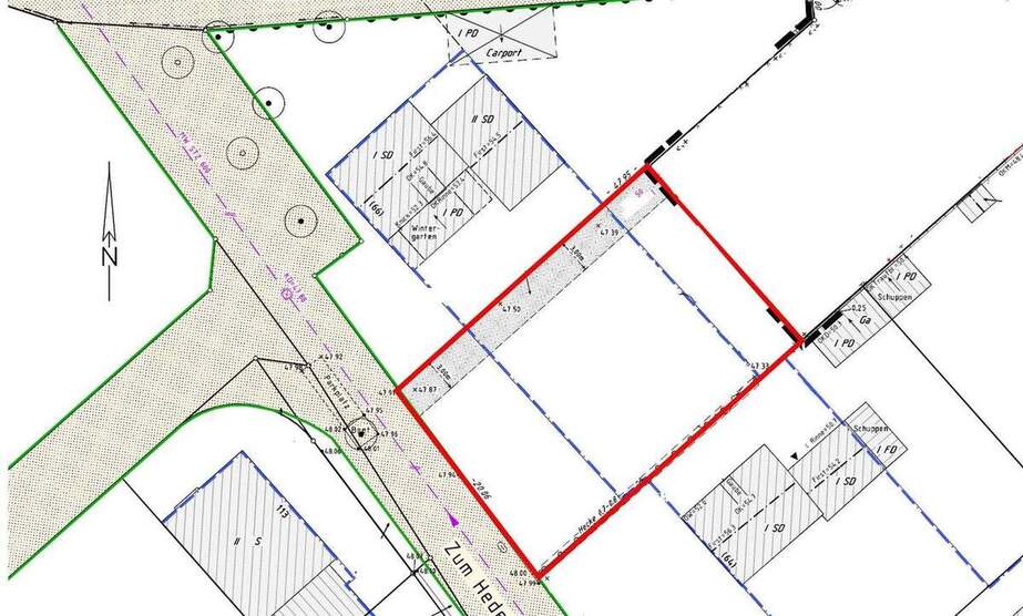 Exklusives Baugrundstück in Toplage am Weißer Rheinbogen - Köln-Rodenkirchen (Weiß) zimmer