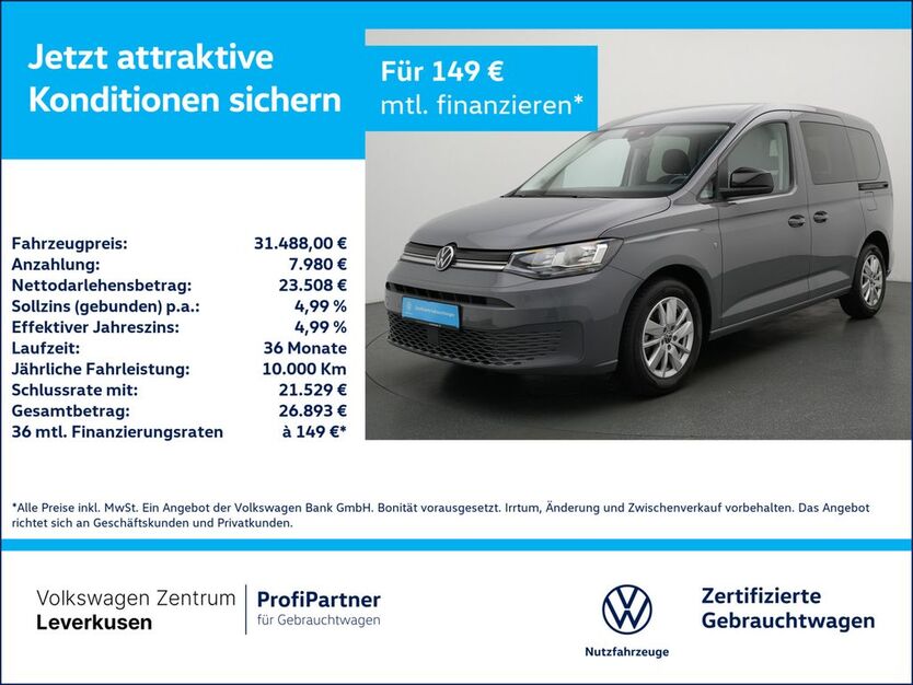VW Caddy 12.461 km 31.488 € Leverkusen 51379