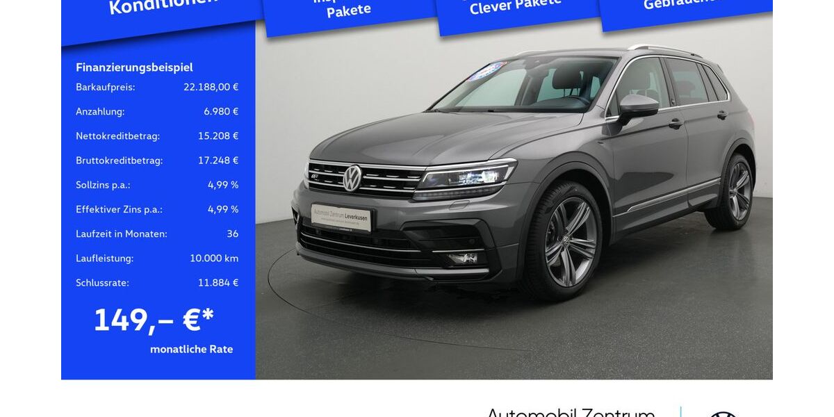 VW Tiguan 102.117 km 22.180 &euro; Leverkusen 51379