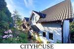CITYHOUSE: Schöne Doppelhaushälfte mit großem Garten, Hobbyraum Souterrain, Keller, Terrasse 4 zimmer