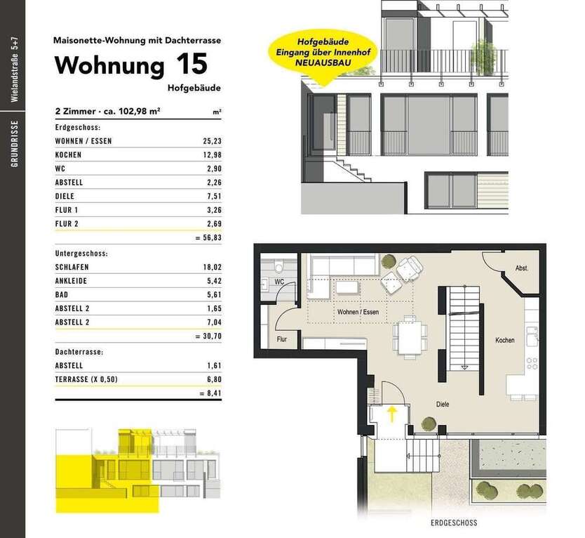 Wohnung zum Kaufen in Köln 774.000 € 102.98 m²