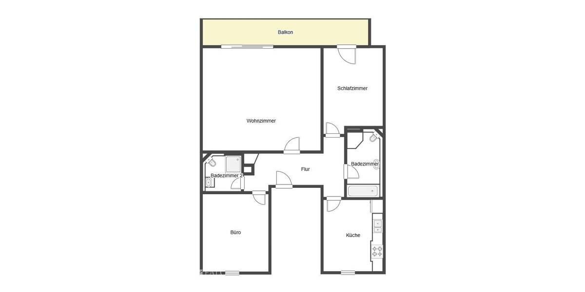 Etagenwohnung Bonn Dransdorf - 3 Zimmer, 115 m&sup2;, 349.000&euro; | Angebot:19954356