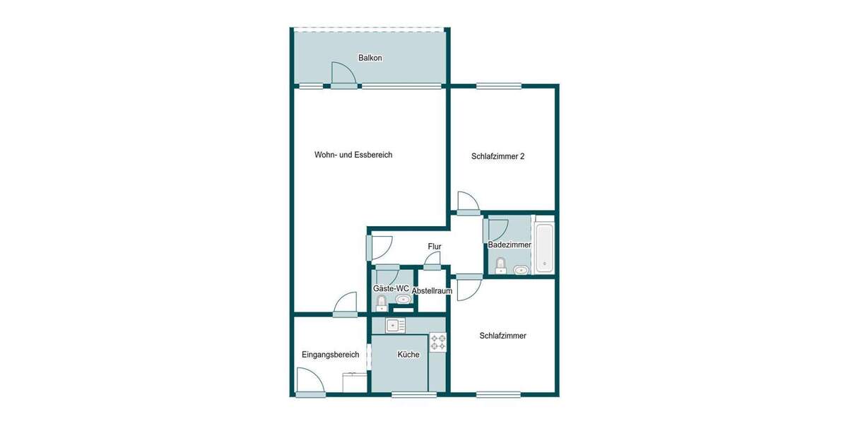 Einfamilienhaus Bonn Medinghoven - 3 Zimmer, 249.000&euro; | Angebot:25476063