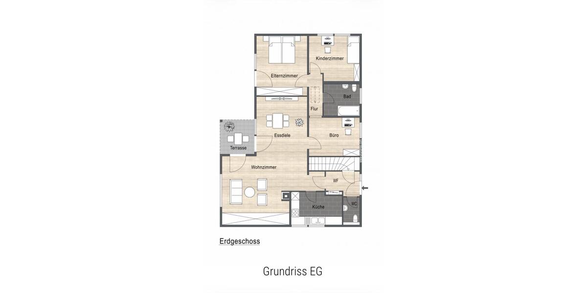Bungalow Lohmar - 3.5 Zimmer, 110 m&sup2;, 1.800&euro; | Angebot:27614830