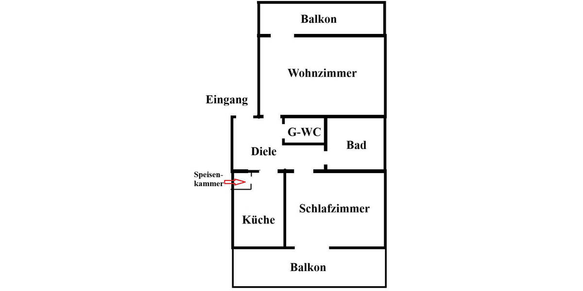 Etagenwohnung Hilden Karnap - 2 Zimmer, 72 m&sup2;, 890&euro; | Angebot:25927075