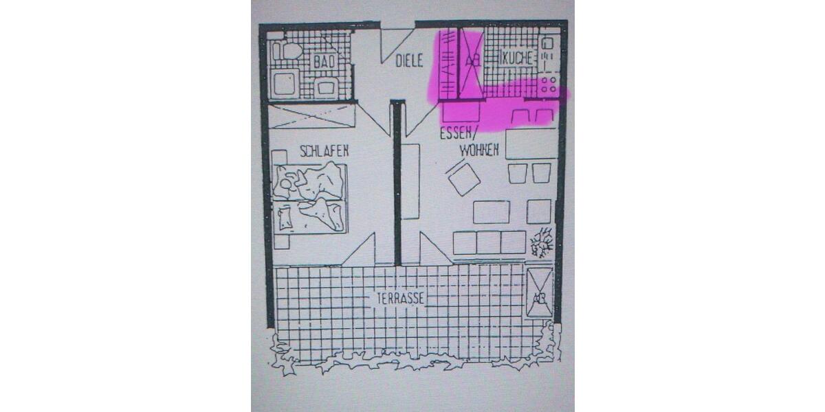 Etagenwohnung Troisdorf Bergheim - 2 Zimmer, 57 m&sup2;, 285.000&euro; | Angebot:26461992