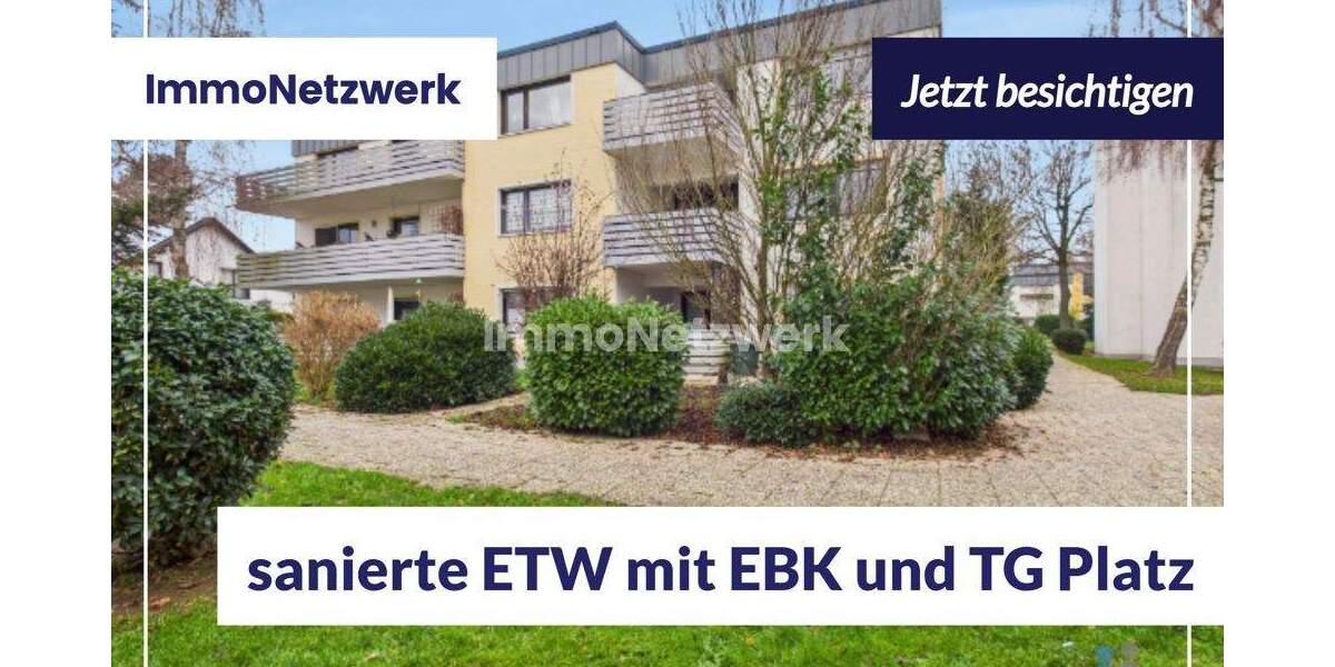 NEU***sanierte, leerstehende 4 Zimmer ETW mit Balkon und TG-Stellplatz***TOPPREIS 4 zimmer