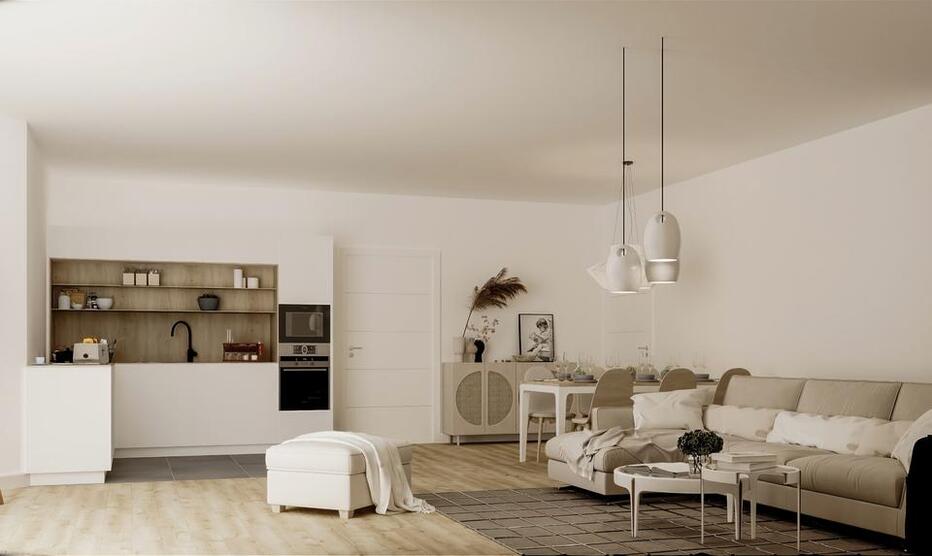 Erstbezug! Exklusive 3-Zimmer-Wohnung im 2. OG mit Terrasse – hochwertiger Neubau in Stadtmitte zimmer