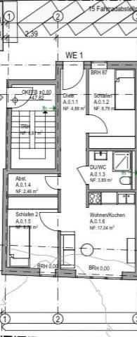Erdgeschoßwohnung Köln Ehrenfeld - 3 Zimmer, 43 m&sup2;, 1.300&euro; | Angebot:27603854