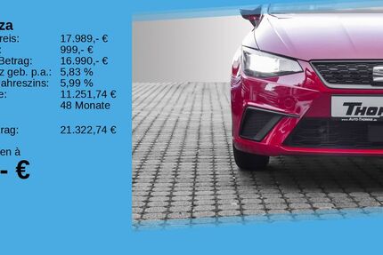 Seat Ibiza 20.410 km 17.489 &euro; Bonn 53227