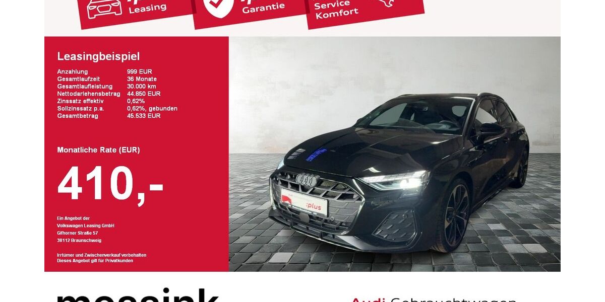 Audi A3 6.958 km 44.450 &euro; Wermelskirchen 42929