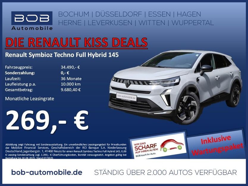 Renault Symbioz 6.710 km 31.444 € Düsseldorf 40233