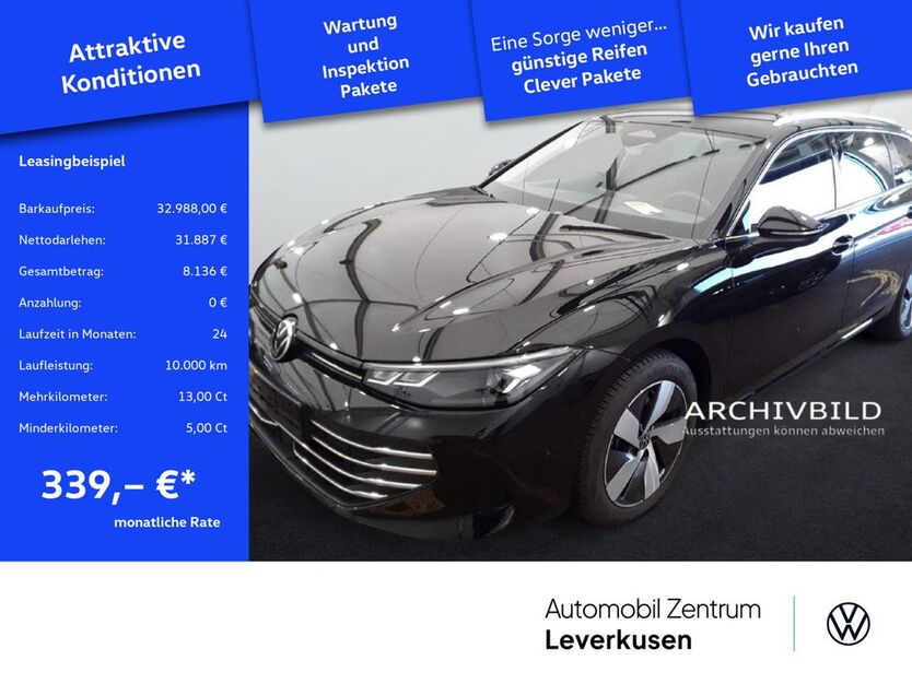 VW Passat 25.624 km 32.988 € Leverkusen 51379