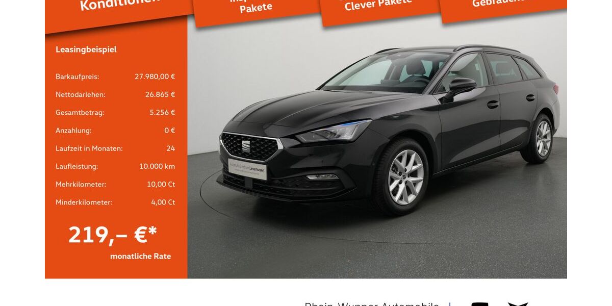 Seat Leon 6.998 km 27.380 &euro; Leverkusen 51373