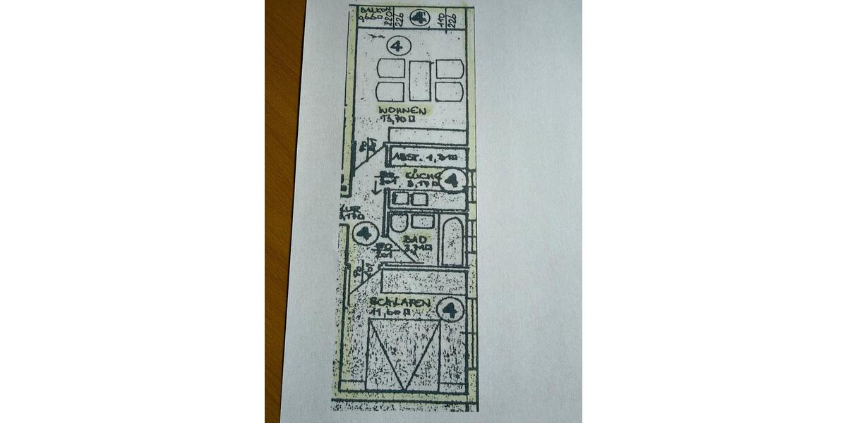 Etagenwohnung Bergisch Gladbach Alt-Frankenforst - 2 Zimmer, 42 m&sup2;, 138.000&euro; | Angebot:25540093