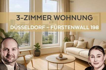 Wohnung zum Mieten in Düsseldorf 985 € 73 m² 3 zimmer