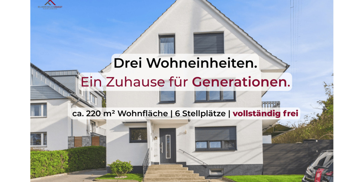 Mehrfamilienhaus, Wohnhaus Niederkassel Rheidt - 1 Zimmer, 220 m&sup2;, 650.000&euro; | Angebot:26798307