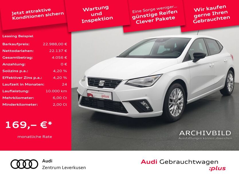 Seat Ibiza 13.830 km 22.988 € Leverkusen 51373