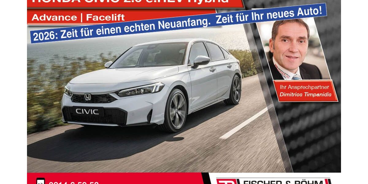 Honda Civic 3.000 km 37.790 &euro; Leverkusen 51373