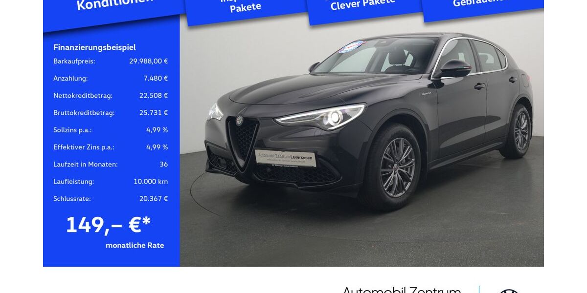 Alfa Romeo Stelvio 62.970 km 26.980 € Leverkusen 51379