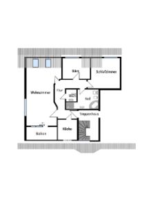 Im Herzen von Pützchen - Große 3-Zimmer-Wohnung mit Sonnenbalkon - Dachgeschoßwohnung Bonn Gielgen | Angebot:26289350