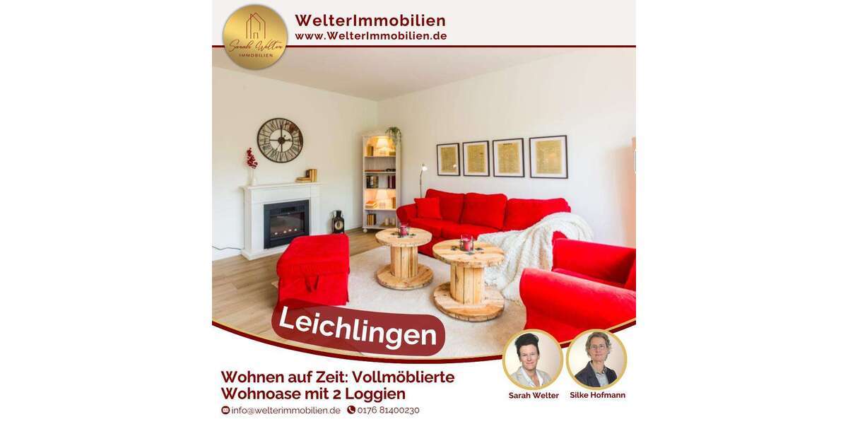 Wohnen auf Zeit in Leichlingen (Rheinland) 1.830 € 3 zimmer