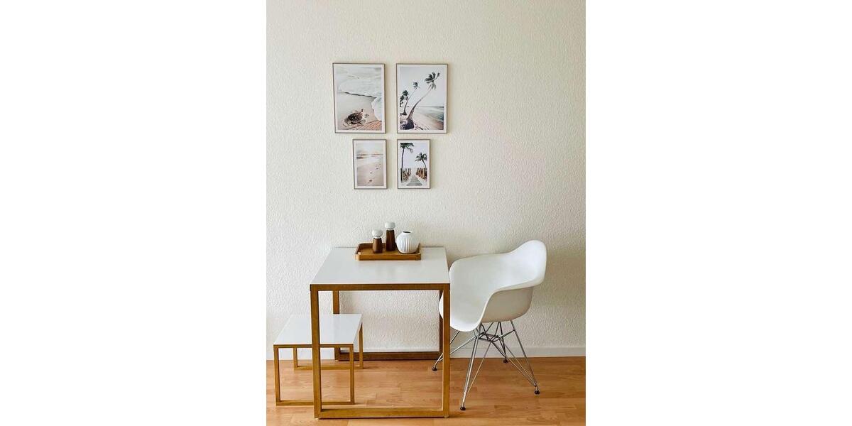 Hochwertig möbliertes 1-Zimmer-Apartment, großer Südbalkon 1 zimmer