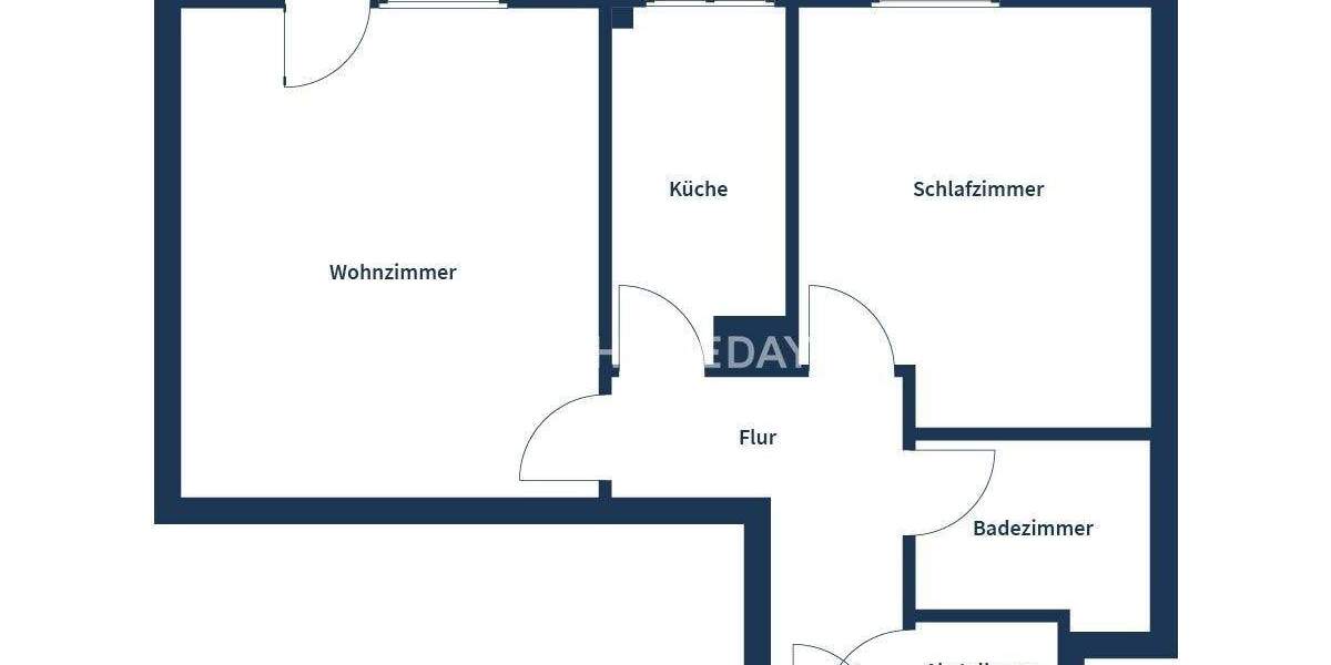 Etagenwohnung Kerpen - 2 Zimmer, 44 m&sup2;, 99.000&euro; | Angebot:25708471