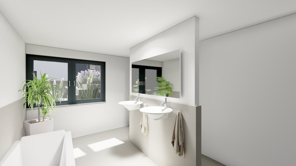Architektenvilla am Waldrand - Bauhausbungalow mit Dachterrasse, Doppelgarage und exklusiver Privatsphäre - Villa Bensberg Bensberg | Angebot:27338480