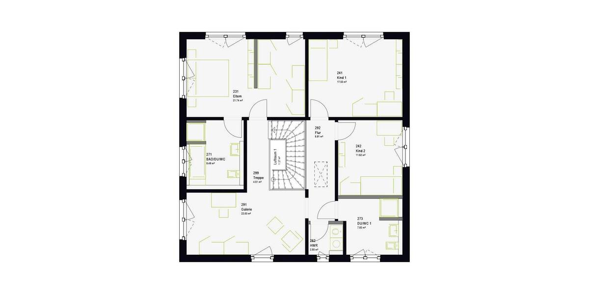 Einfamilienhaus Bergheim Zieverich - 8 Zimmer, 201 m&sup2;, 481.997&euro; | Angebot:26779053