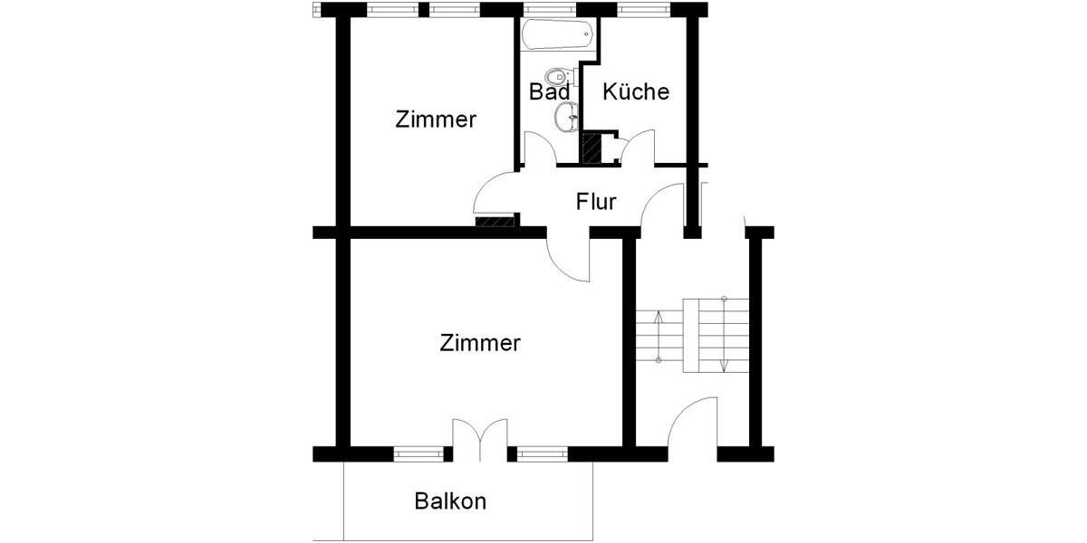 Jetzt zugreifen: individuelle 3-Zimmer-Wohnung 3 zimmer