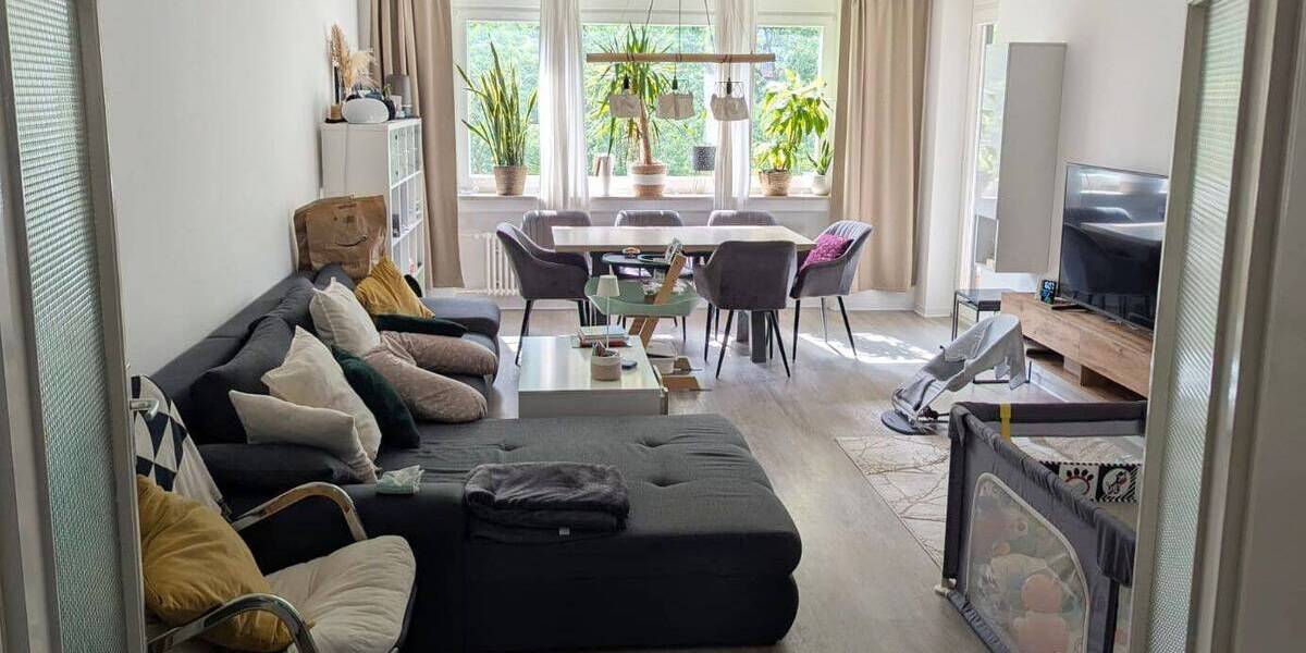 Etagenwohnung Köln Bayenthal - 4 Zimmer, 103 m&sup2;, 1.600&euro; | Angebot:26858790