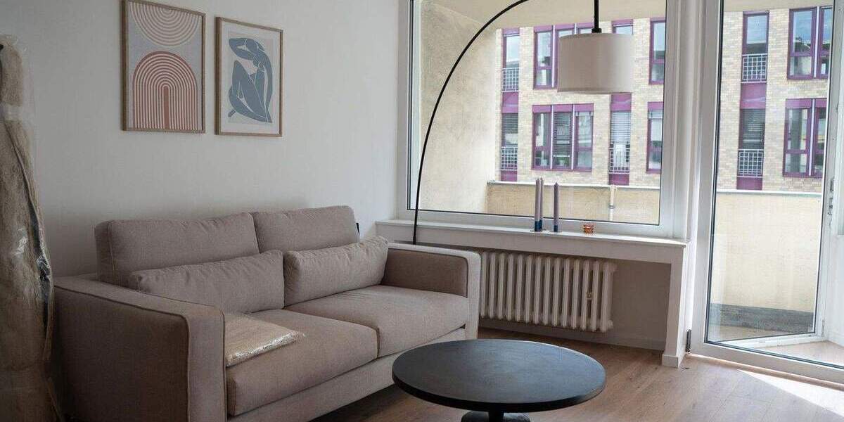 Etagenwohnung Köln Altstadt-Nord - 2 Zimmer, 59 m&sup2;, 1.405&euro; | Angebot:25399556