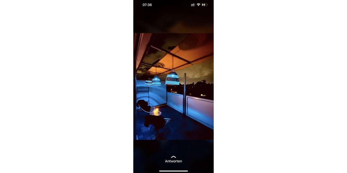 Hochwertig möbliertes 1-Zimmer-Apartment, großer Südbalkon 1 zimmer